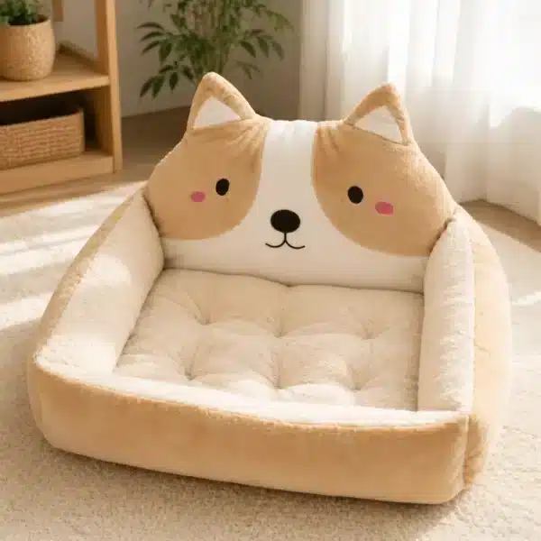 Canapé matelassé pour petit chien