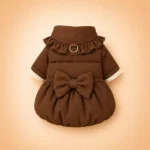 Manteau à nœud de princesse pour petit chien
