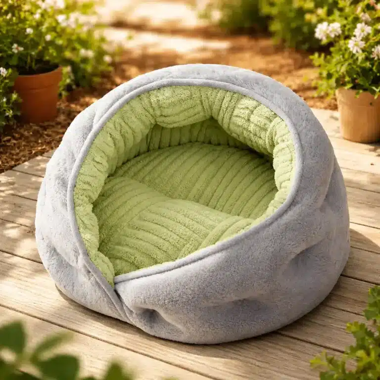 Panier ultra doux pour petit chien