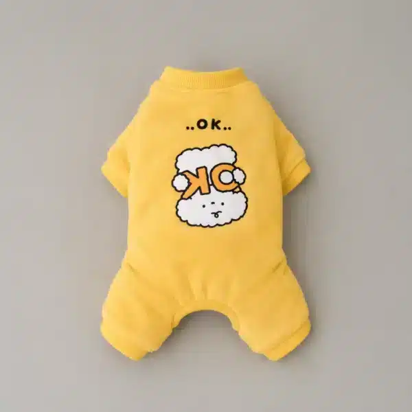 Pull à capuche avec crochet petit chien