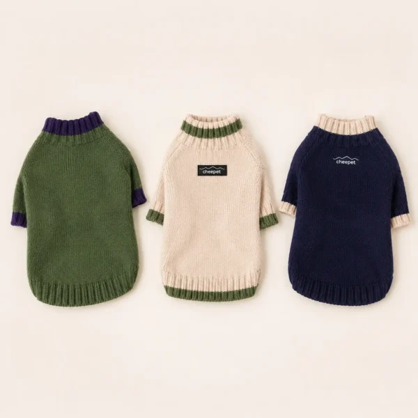 Pull en maille pour petit chien