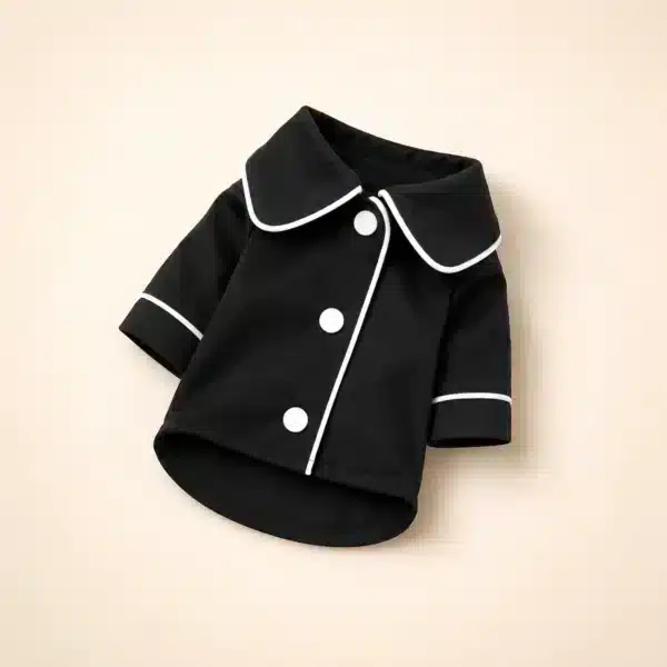 Pyjama avec bouton pour caniche