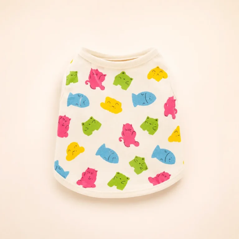 T-shirt motif animaux pour petit chien