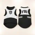 T-shirt sans manches FBI chien