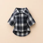 Veste a carreaux pour petit chien