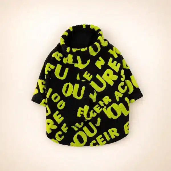 Veste avec fermeture éclair pour chien
