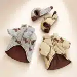 Veste imprimée ours pour petit chien