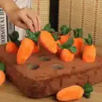 Jouet éducatif pour chien 4 carottes 1
