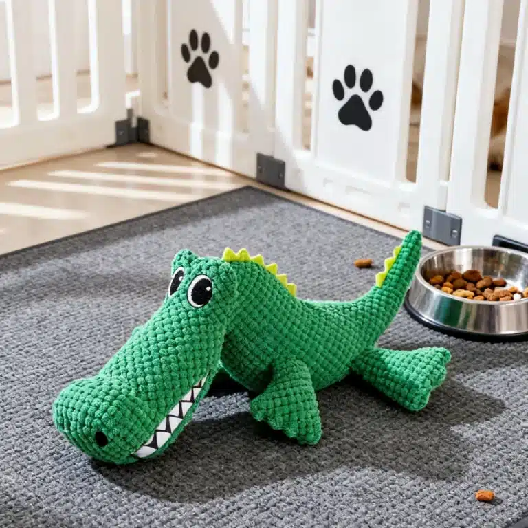 Jouet crocodile chien 2
