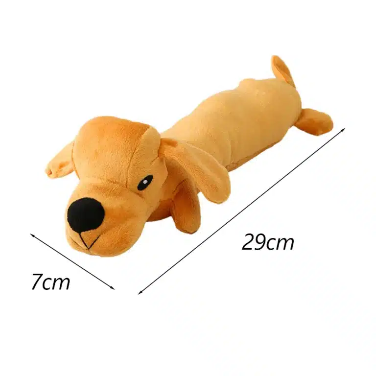 Jouets à mâcher en peluche chien long 1