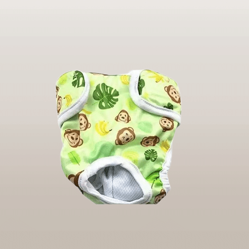 Couche singe pour chienne