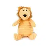 Jouet en peluche côtelé lion pour chien 5