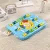 Distributeur croquette bleu jaune vert pour petit chien 6