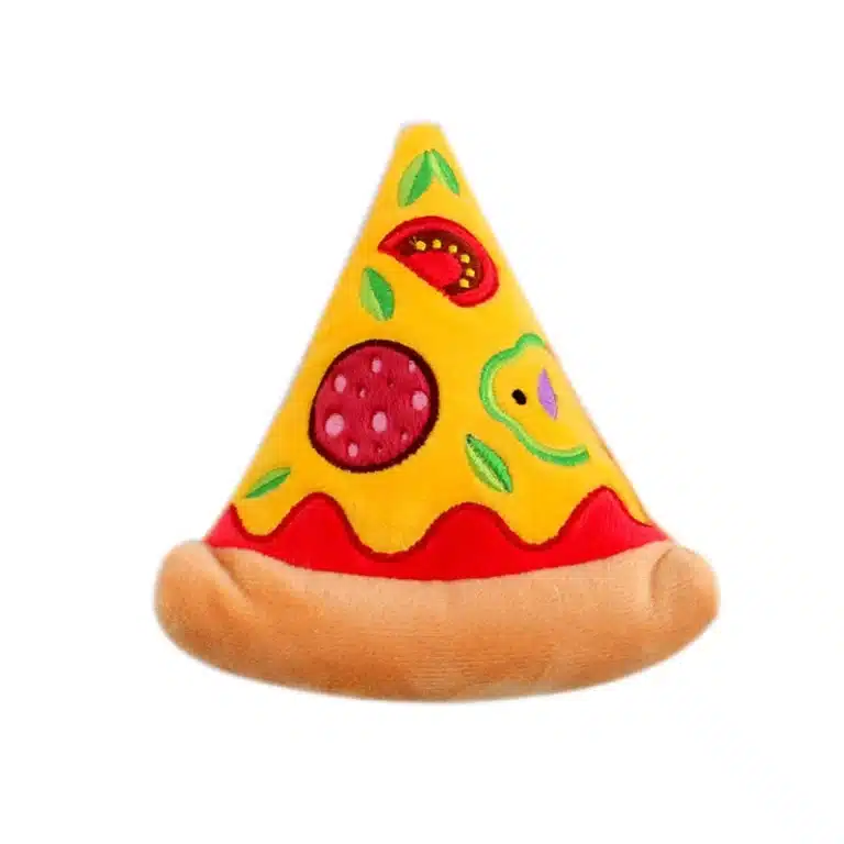 Peluche fast food pizza pour chien 7
