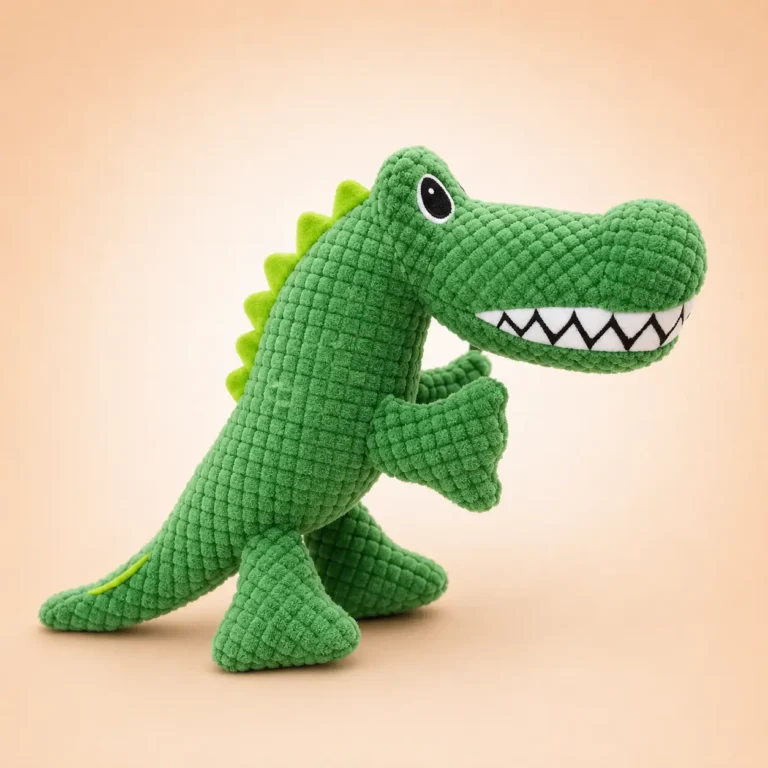 Jouet crocodile chien