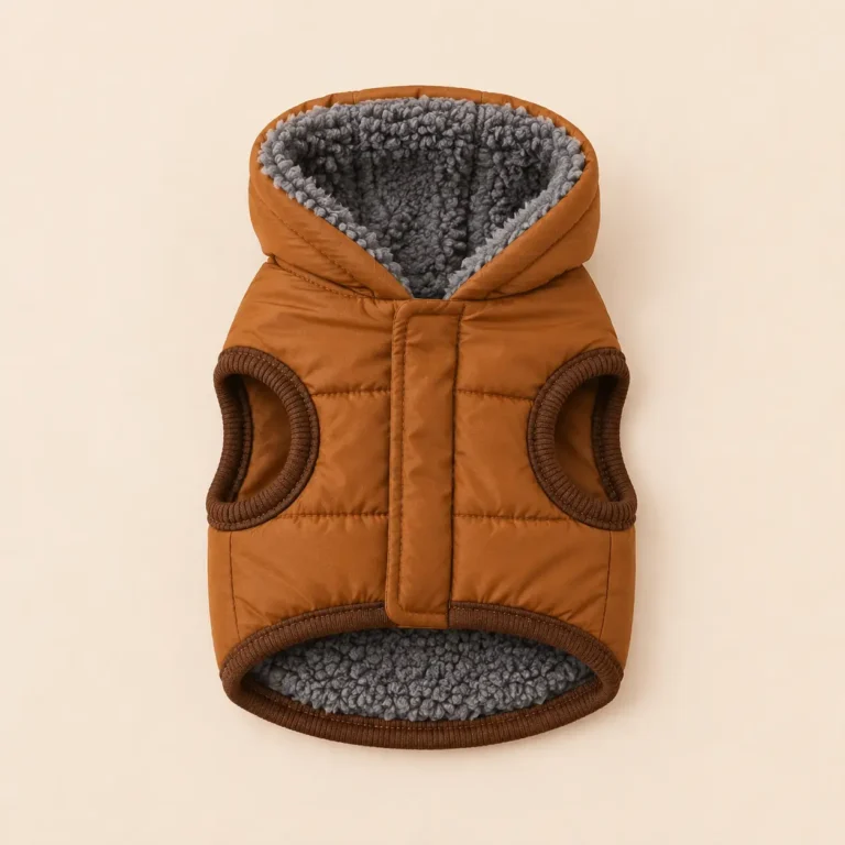 Manteau polaire rembourré chihuahua