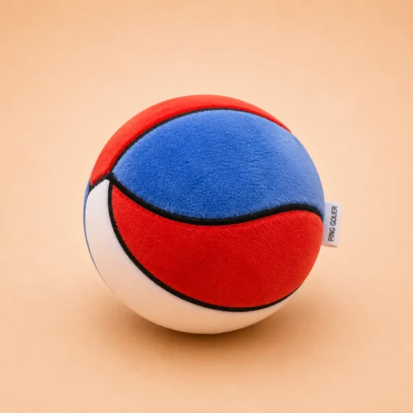 Peluche ballon pour chien