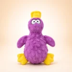 Peluche canard rose pour chien