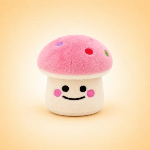 Peluche champignon pour chien