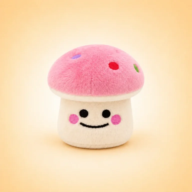 Peluche champignon pour chien