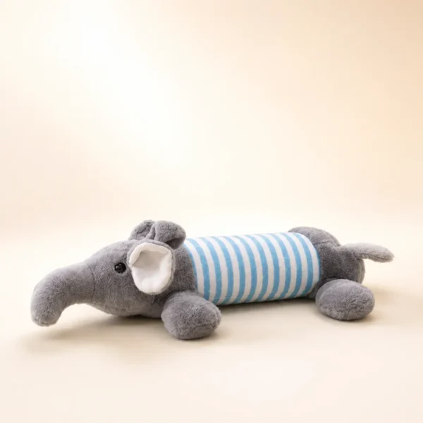 Peluche éléphant long pour chien