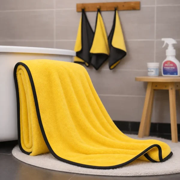 Serviette absorbante pour chien