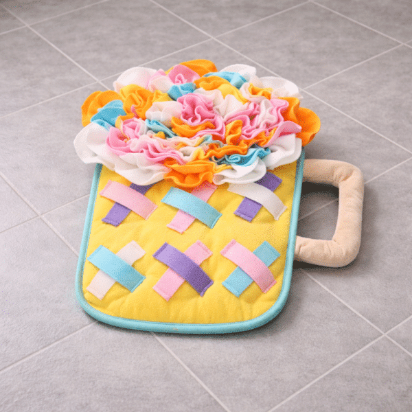 Tapis de fouille forme milkshake chien