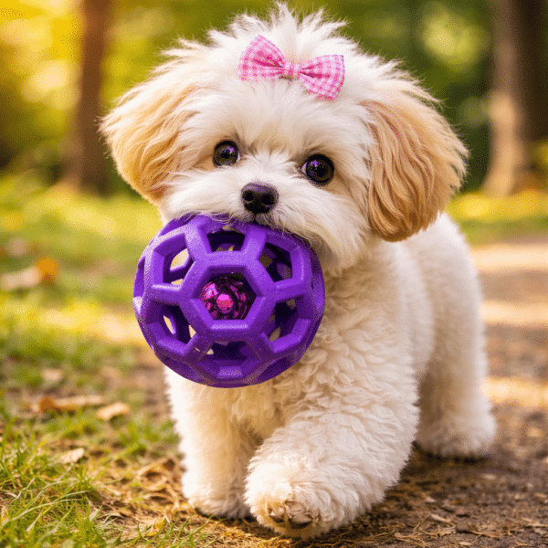 Balle à friandises pour chien