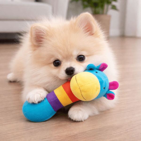 Jouets à mâcher en peluche girafe