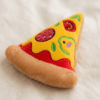 Peluche fast food pizza pour chien