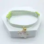 Collier chihuahua licorne vert 7