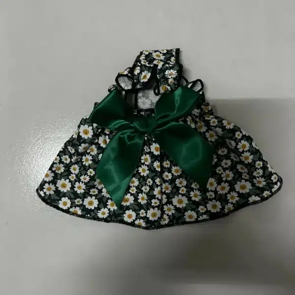Robe marguerite verte chihuahua 2