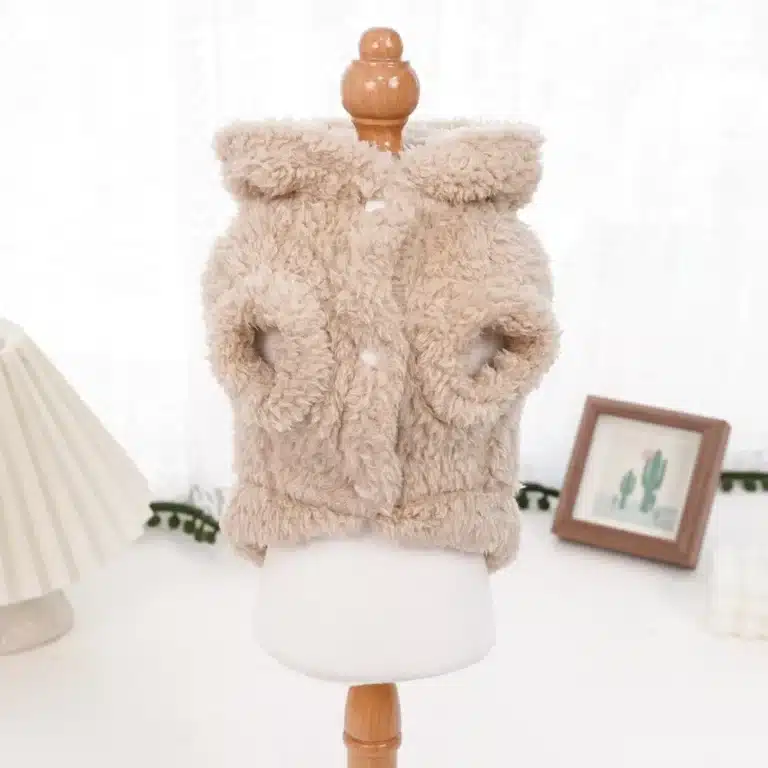 Pull pilou à oreilles pour chien 24