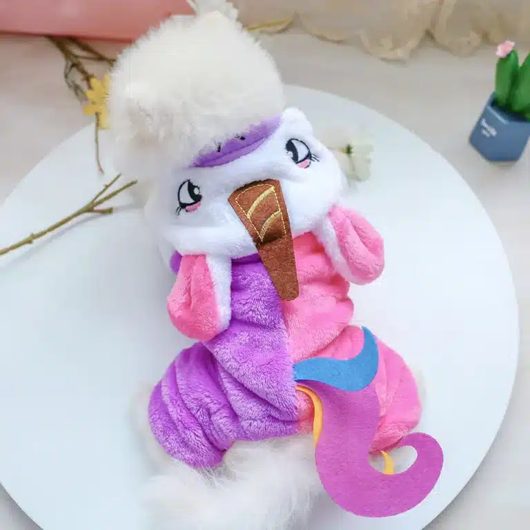 Déguisement licorne chihuahua 5