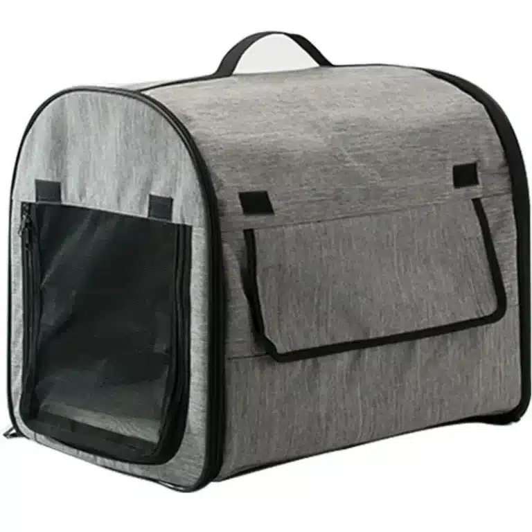 Cage de transport pour chien pliable et confortable 2