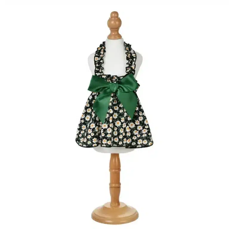 Robe marguerite verte chihuahua 4