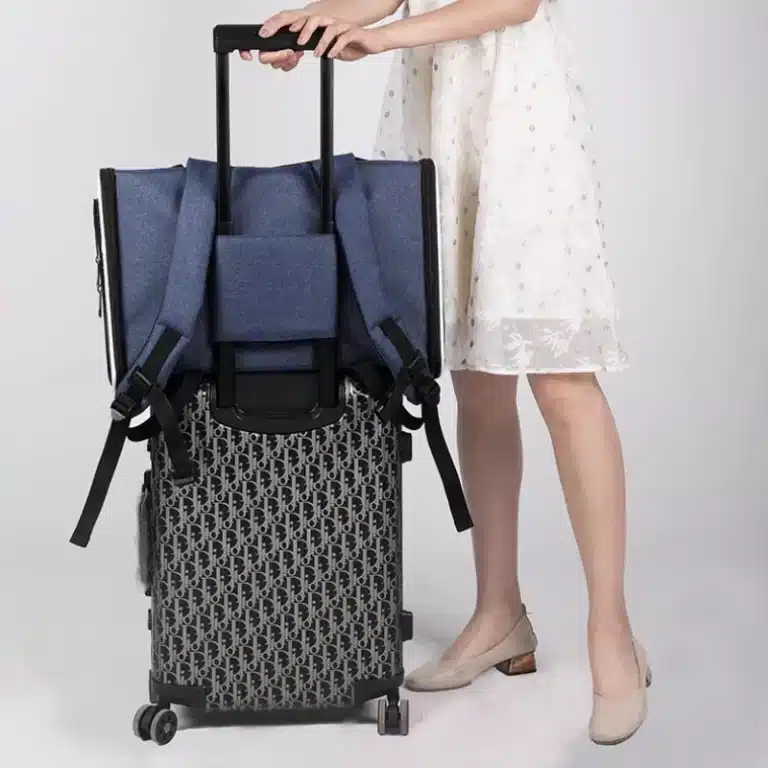 Sac à dos de transport avec poches pour chien 3