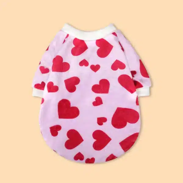 Pull saint valentin petit chien 3