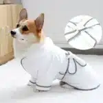 Peignoir pour chien élégant 4