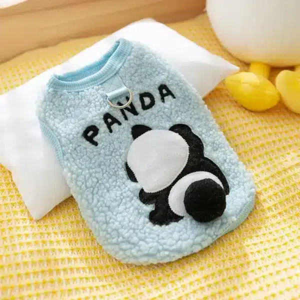 Pull panda avec crochet pour chien 6