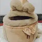 Sac à dos chaud marron petit chien 14