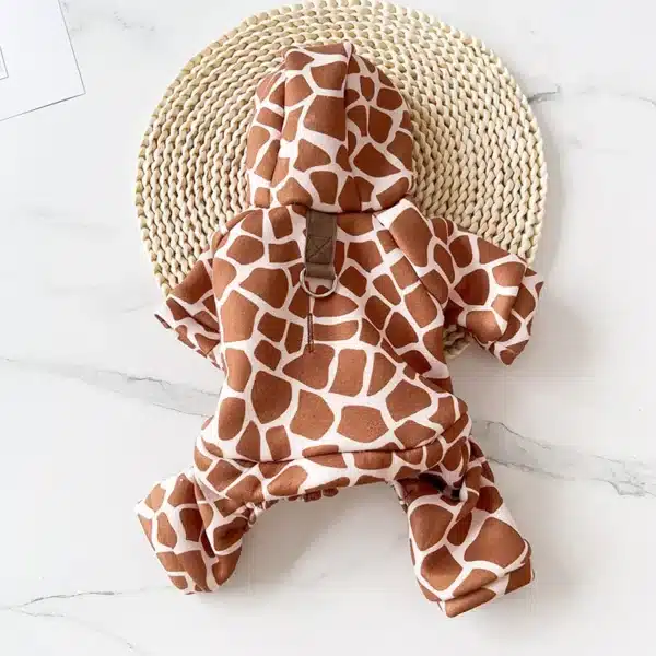 Manteau chihuahua girafe 5