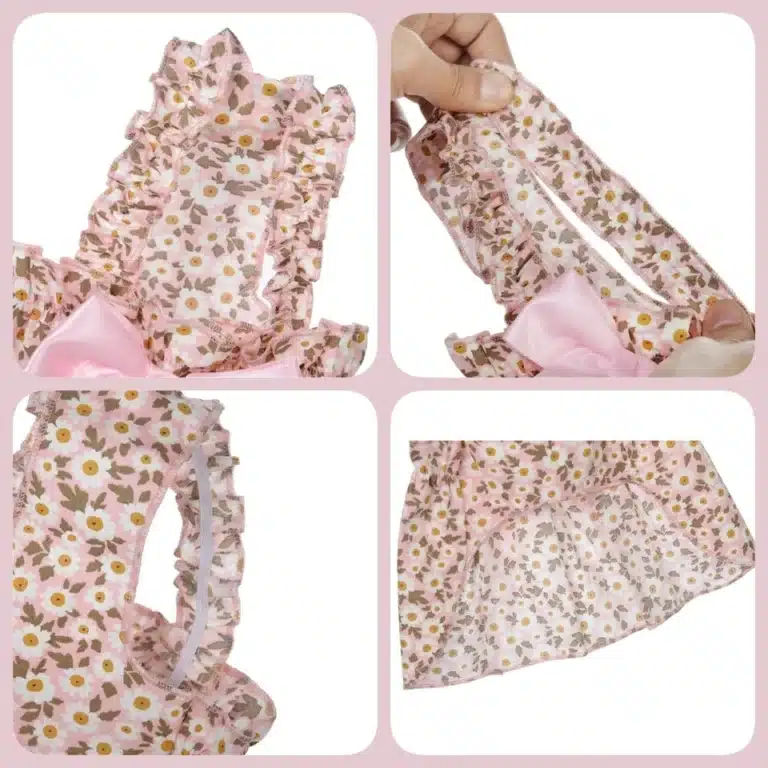 Robe marguerite rose chihuahua 2