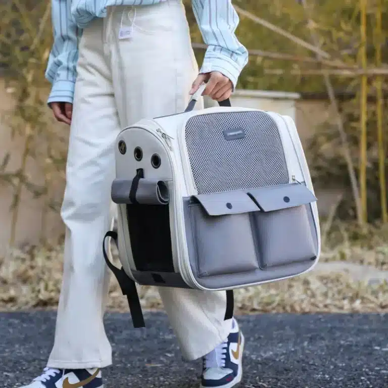 Sac de transport pliable pour chien 1