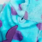 Déguisement dinosaure bleu et violet chien 5