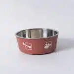 Gamelle inox motif os orange 7