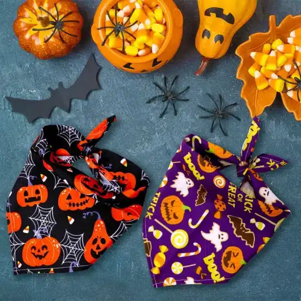Bandana pour chien halloween 1