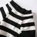 Pull crâne halloween blanc et noir chien 5