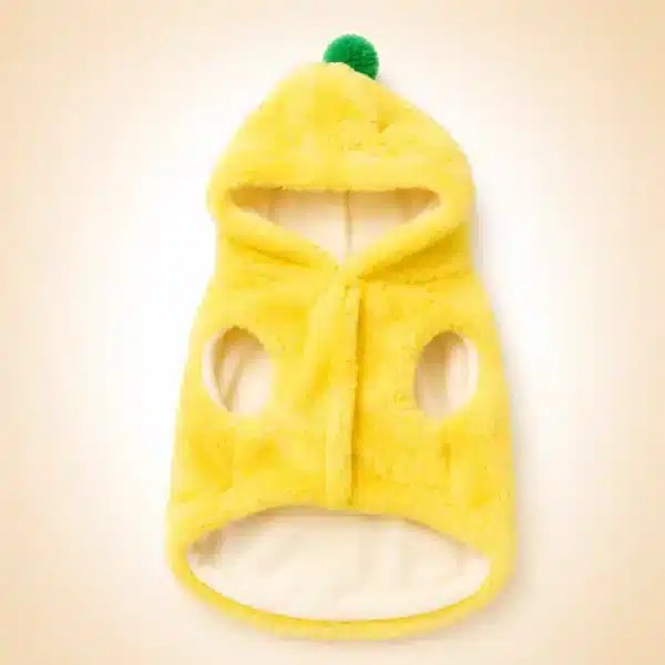 Déguisement banane petit chien