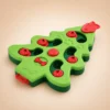 Distributeur croquette sapin vert pour petit chien